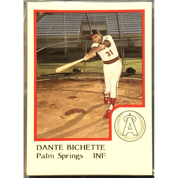 1986 PRO CARDS MiLB PALM SPRINGS ANGELS TEAM SET (DANTE BICHETTE)