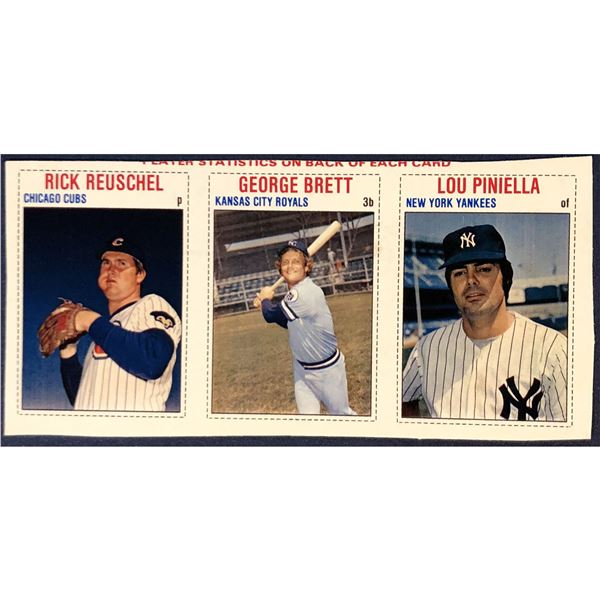 1979 HOSTESS BASEBALL PANEL - GEORGE BRETT (HOF)