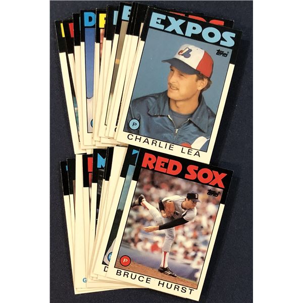 1986 TOPPS BASEBALL COLLECTION (25)