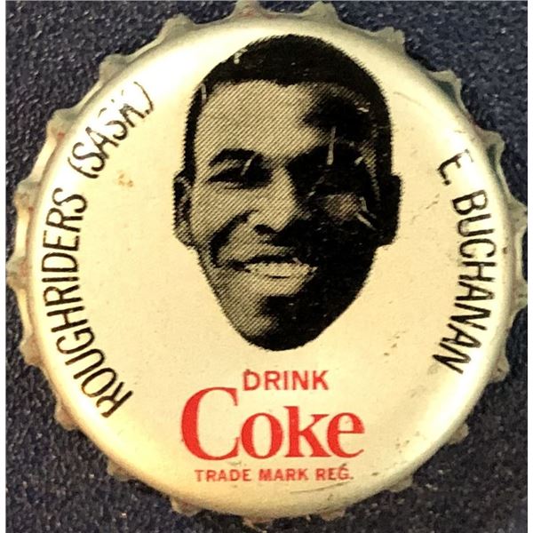 1965 COCA COLA CFL BOTTLE CAPS - ED BUCHANAN