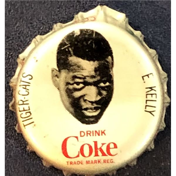 1965 COCA COLA CFL BOTTLE CAPS - ELLISON KELLY (HOF)