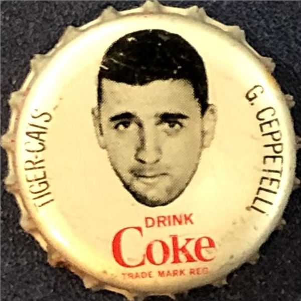 1965 COCA COLA CFL BOTTLE CAPS - GENE CEPPETELLI