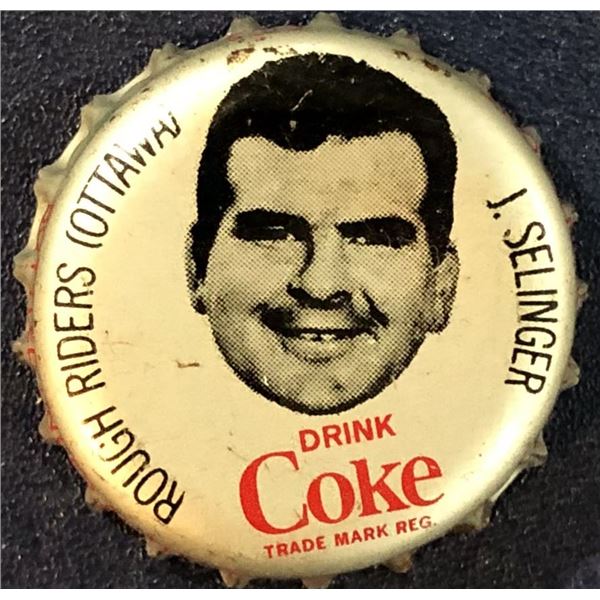 1965 COCA COLA CFL BOTTLE CAPS - JERRY SELINGER