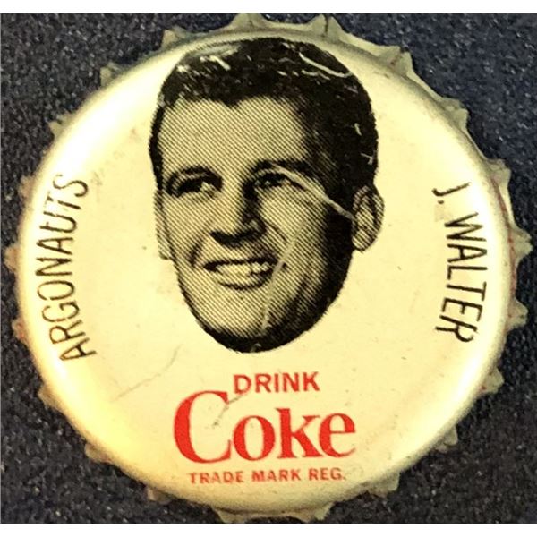 1965 COCA COLA CFL BOTTLE CAPS - JIM WALTER