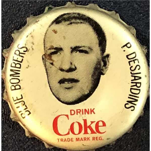 1965 COCA COLA CFL BOTTLE CAPS - PAUL DESJARDINS