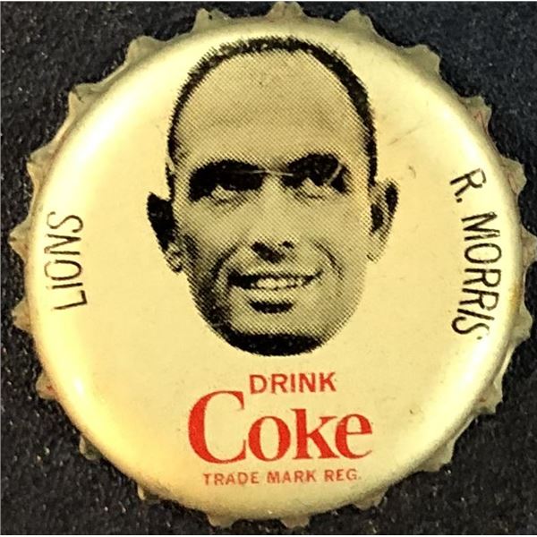 1965 COCA COLA CFL BOTTLE CAPS - RON MORRIS