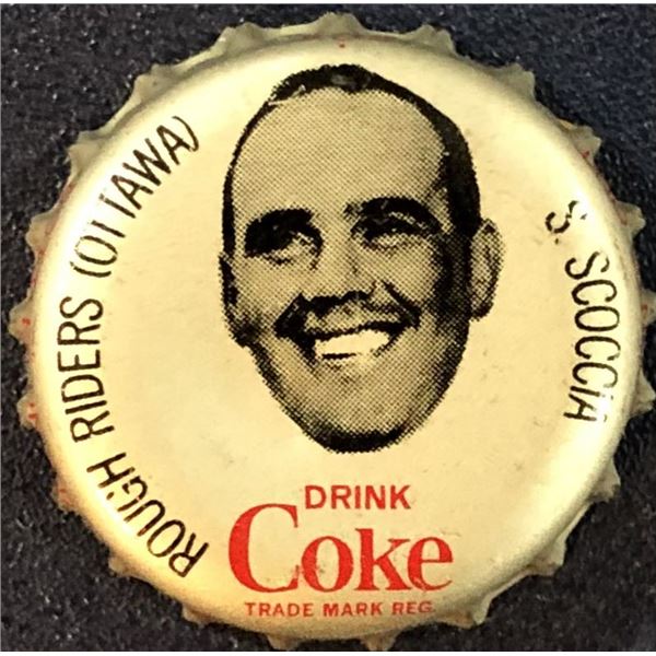 1965 COCA COLA CFL BOTTLE CAPS - SAM SCOCCIA