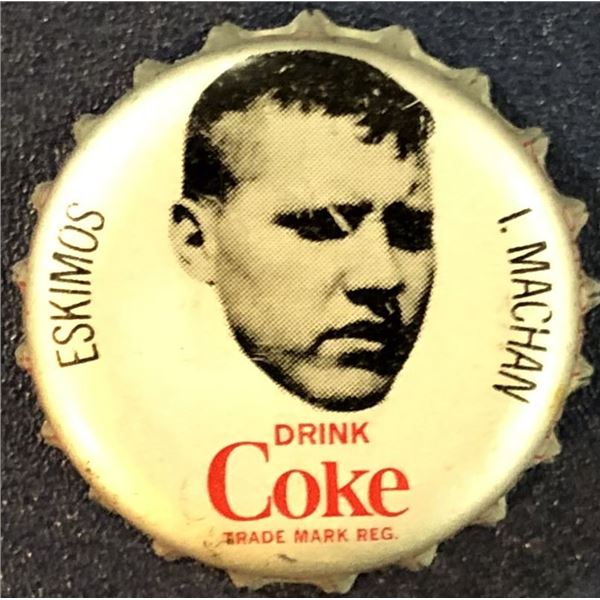 1965 COCA COLA CFL BOTTLE CAPS - TOM MACHAN