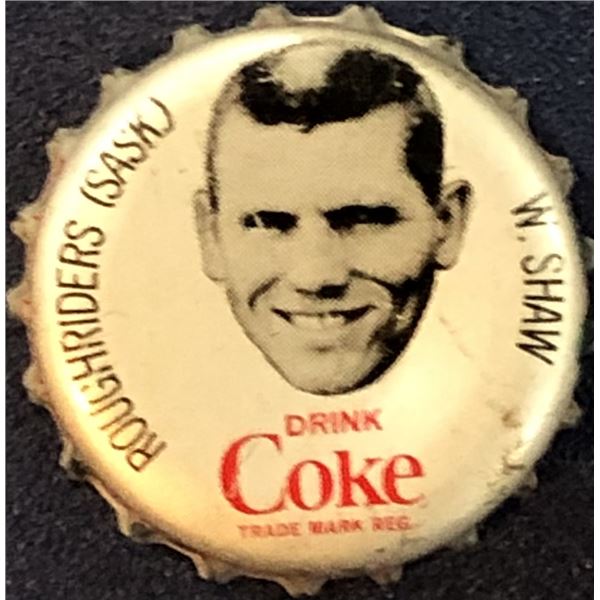 1965 COCA COLA CFL BOTTLE CAPS - WAYNE SHAW