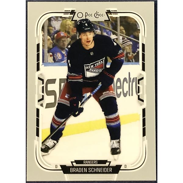 2025-26 O-PEE-CHEE BRADEN SCHNEIDER