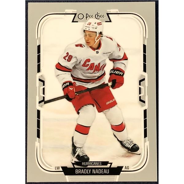 2025-26 O-PEE-CHEE BRADLY NADEAU ROOKIE CARD