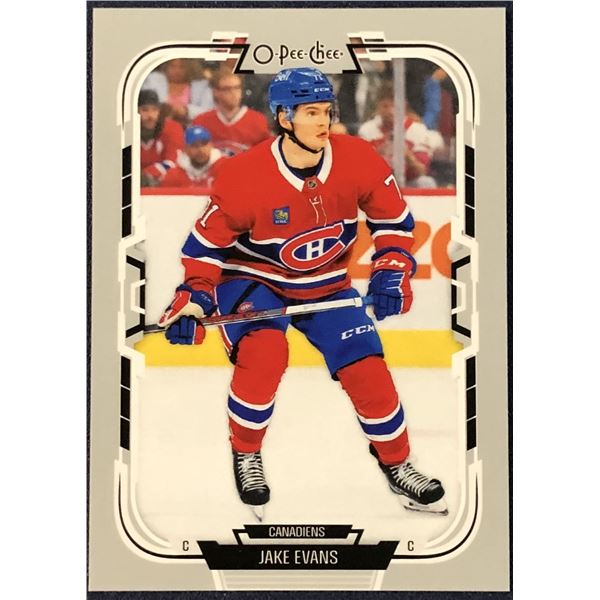 2025-26 O-PEE-CHEE JAKE EVANS
