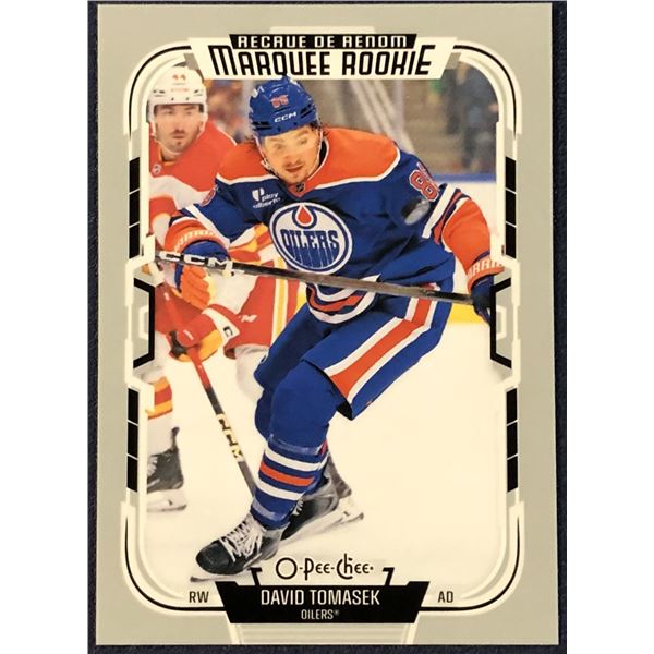 2025-26 O-PEE-CHEE MARQUEE ROOKIE DAVID TOMASEK