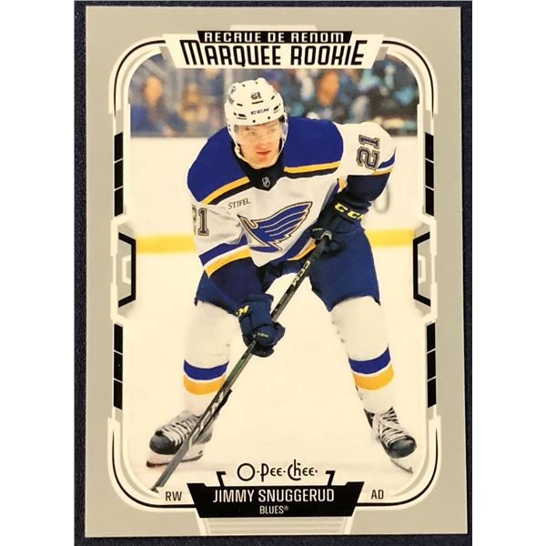2025-26 O-PEE-CHEE MARQUEE ROOKIE JIMMY SNUGGERUD