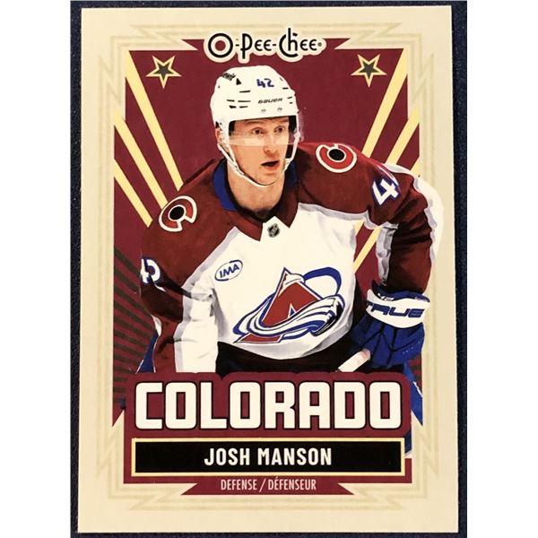 2025-26 O-PEE-CHEE RETRO JOSH MANSON