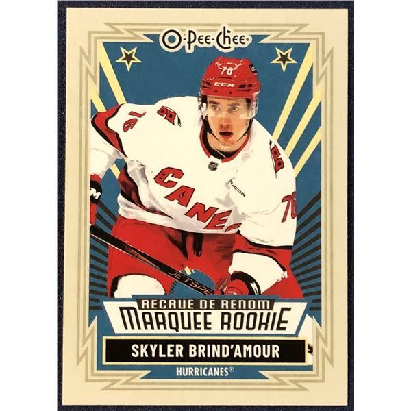 2025-26 O-PEE-CHEE RETRO MARQUEE ROOKIE SKYLER BRIND'AMOUR