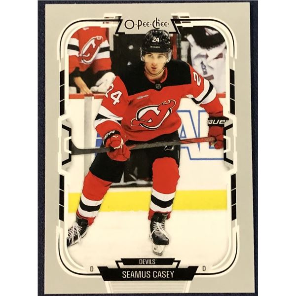 2025-26 O-PEE-CHEE SEAMUS CASEY ROOKIE CARD