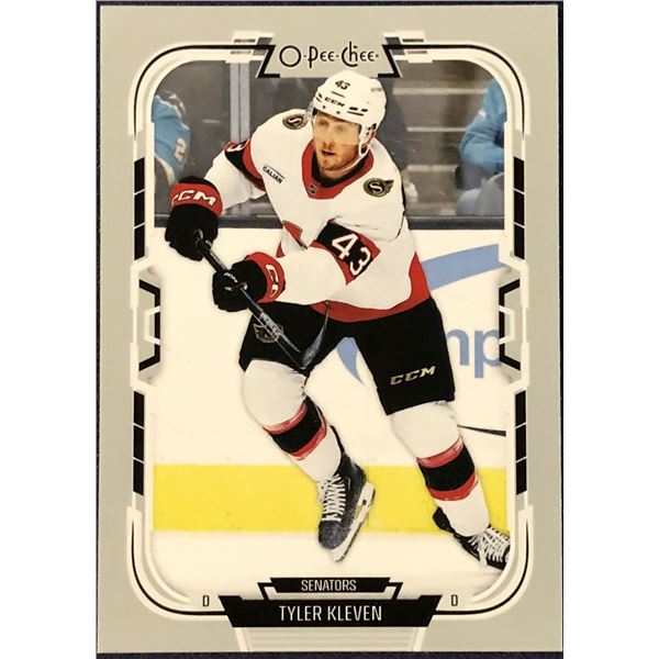 2025-26 O-PEE-CHEE TYLER KLEVEN ROOKIE CARD