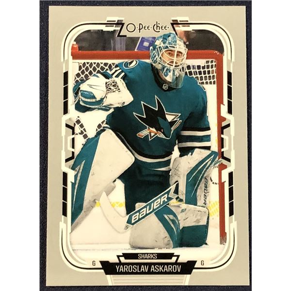 2025-26 O-PEE-CHEE YAROSLAV ASKAROV ROOKIE CARD
