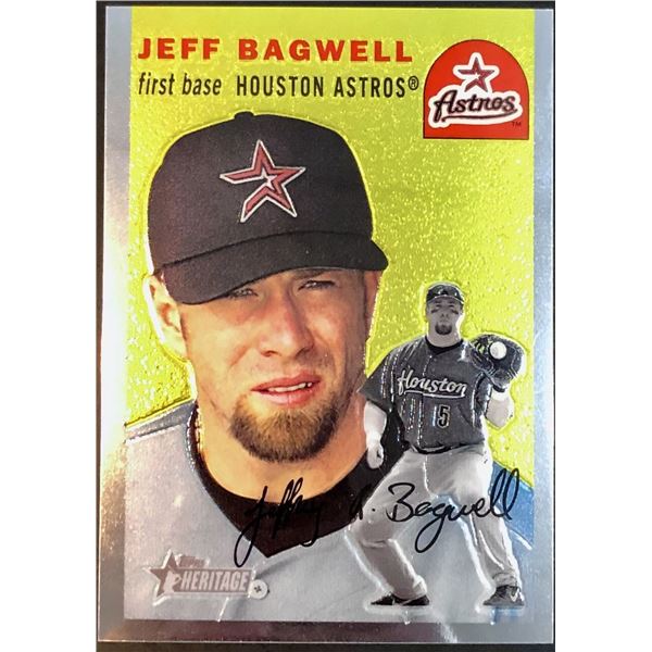 2003 TOPPS HERITAGE CHROME JEFF BAGWELL (HOF) (231/1954)