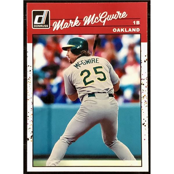 2023 DONRUSS RETRO MARK McGWIRE