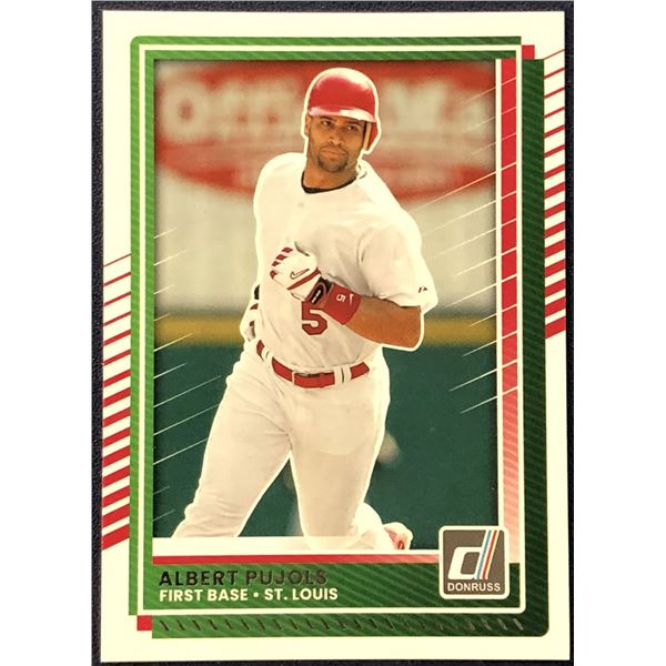 2025 DONRUSS BASEBALL ALBERT PUJOLS
