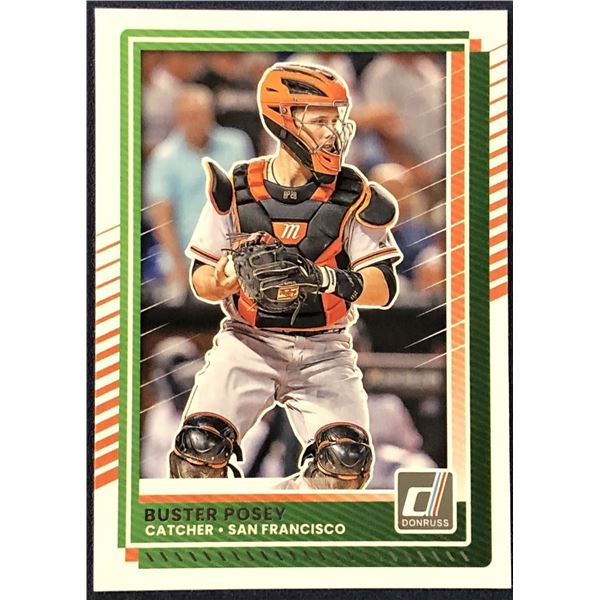 2025 DONRUSS BUSTER POSEY (HOF) CARD