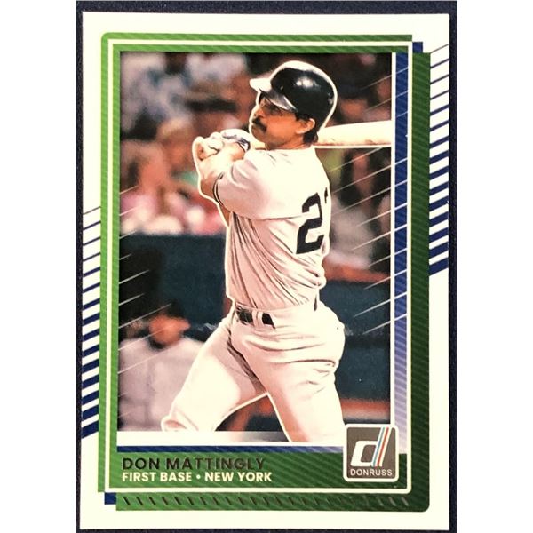 2025 DONRUSS DON MATTINGLY CARD