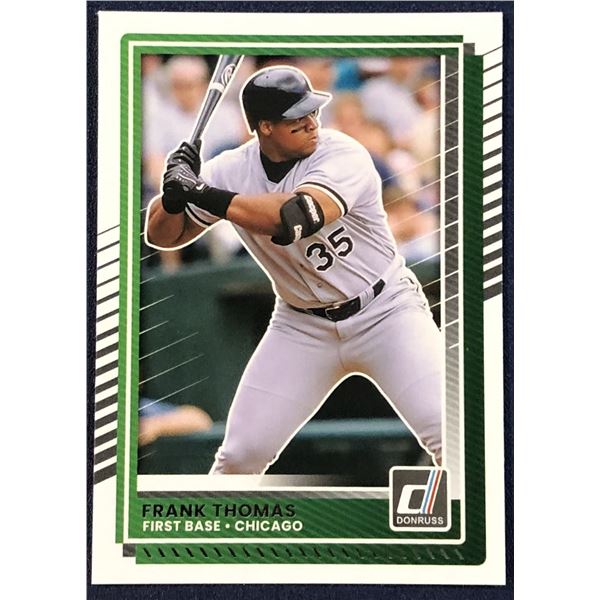 2025 DONRUSS FRANK THOMAS (HOF)