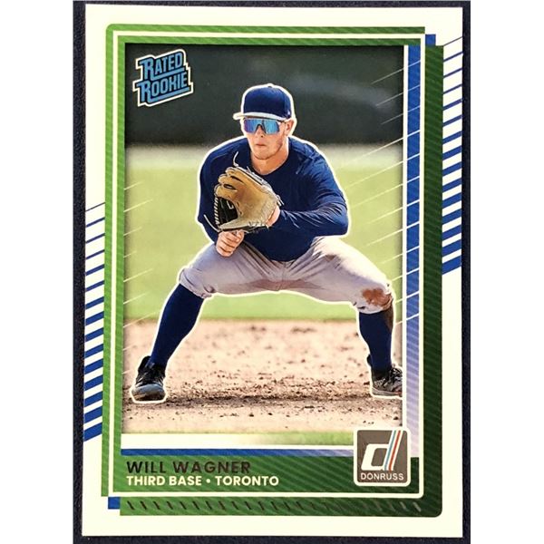 2025 DONRUSS WILL WAGNER ROOKIE CARD