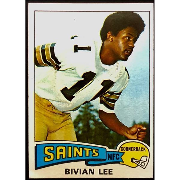 1975 TOPPS BIVIAN LEE