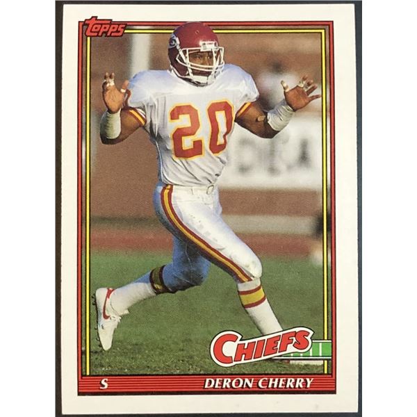 1991 TOPPS DERON CHERRY