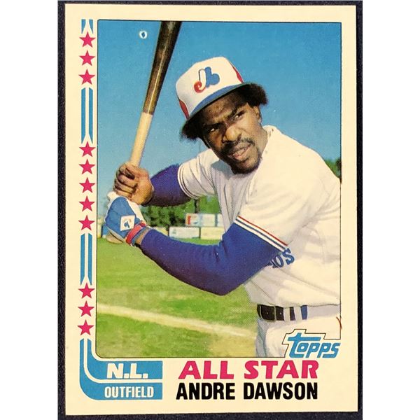 1982 TOPPS BASEBALL ANDRE DAWSON (HOF)
