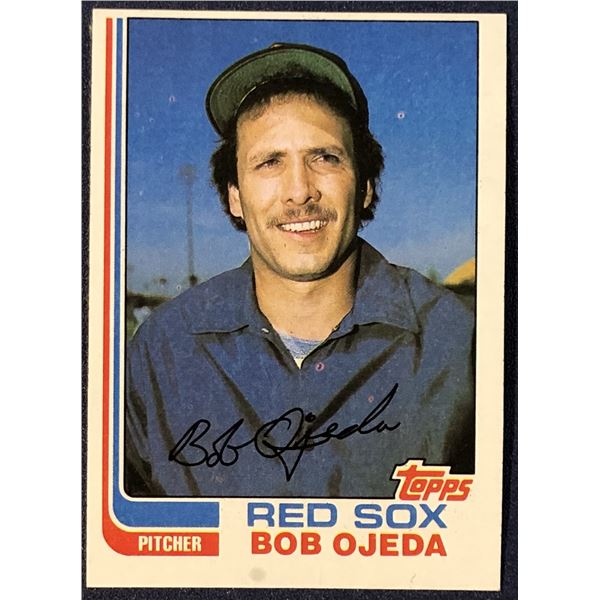 1982 TOPPS BASEBALL BOB OJEDA ROOKIE CARD