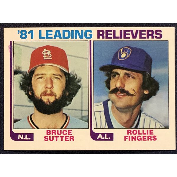 1982 TOPPS BASEBALL BRUCE SUTTER (HOF)