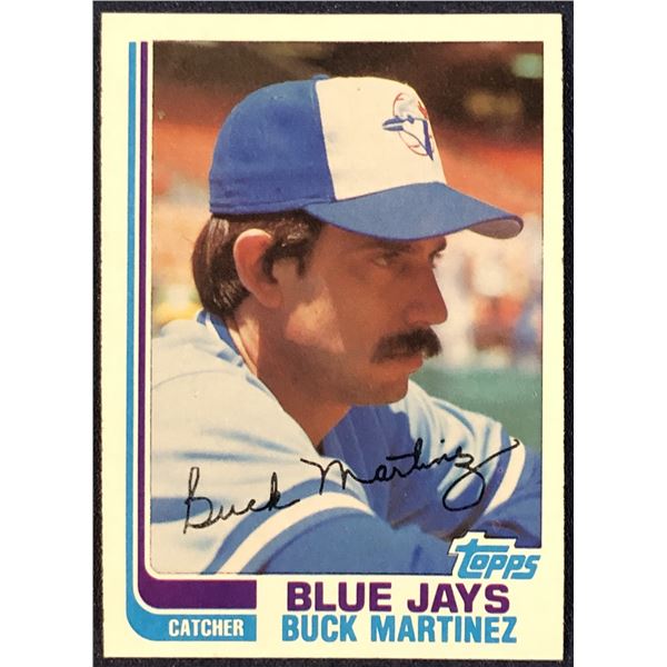 1982 TOPPS BASEBALL BUCK MARTINEZ