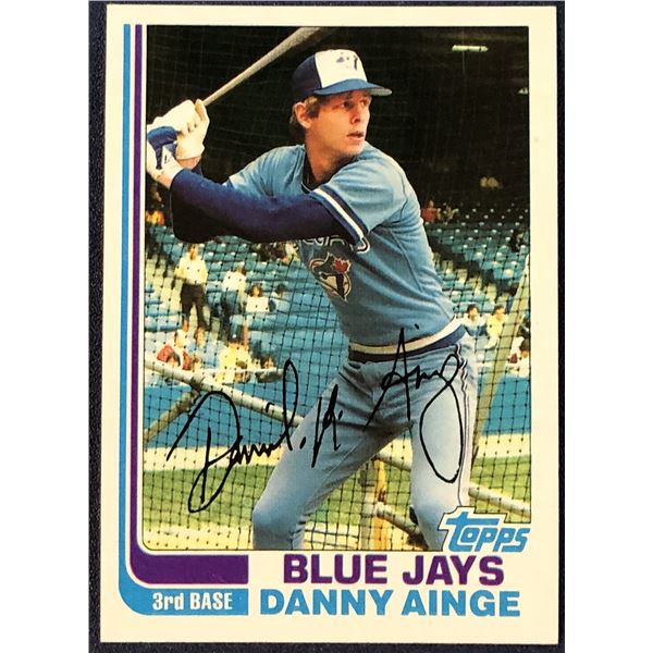 1982 TOPPS BASEBALL DANNY AINGE
