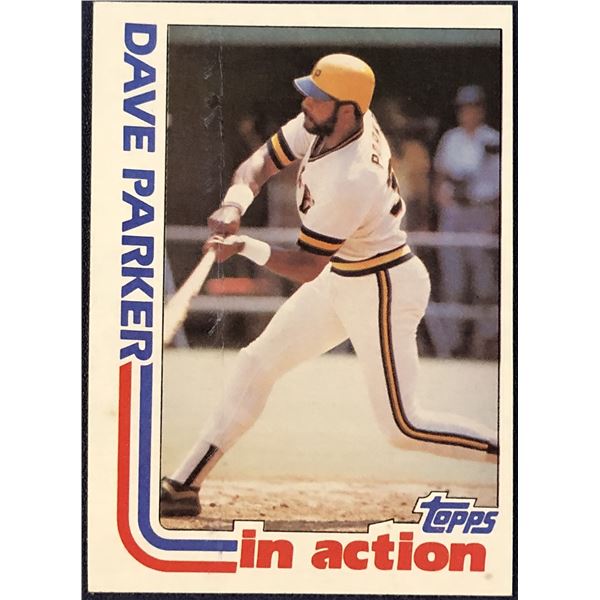 1982 TOPPS BASEBALL DAVE PARKER (HOF)