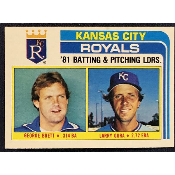 1982 TOPPS BASEBALL GEORGE BRETT (HOF)