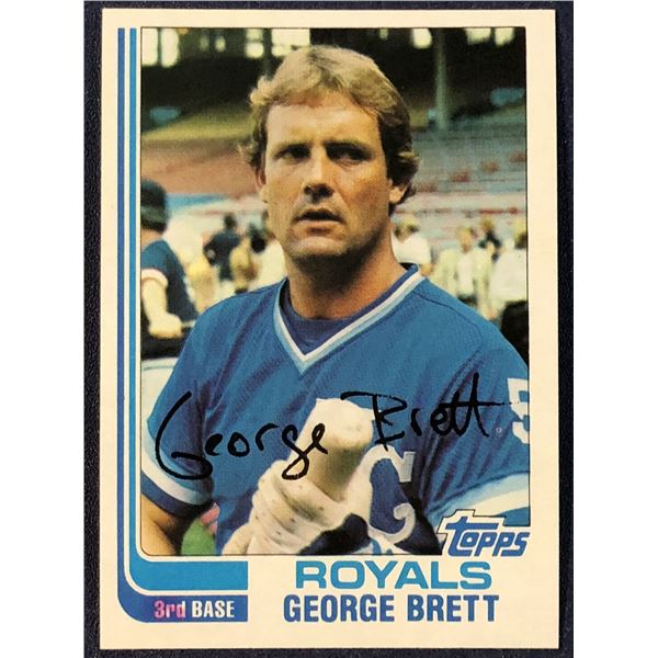 1982 TOPPS BASEBALL GEORGE BRETT (HOF)