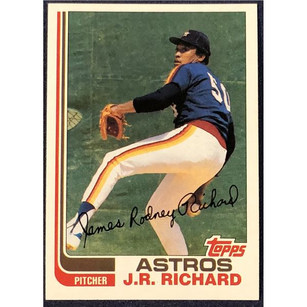 1982 TOPPS BASEBALL J.R. RICHARD