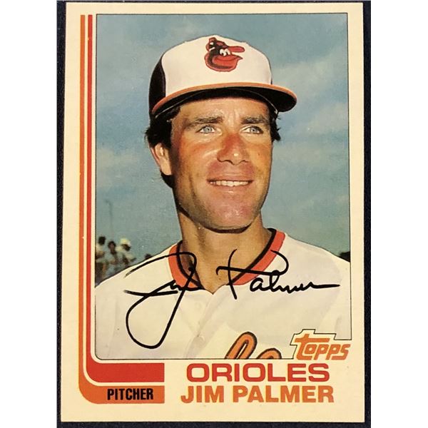1982 TOPPS BASEBALL JIM PALMER (HOF)