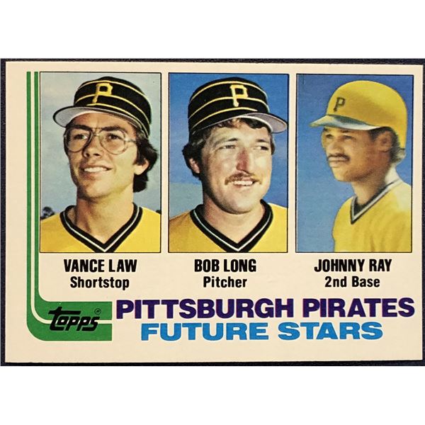 1982 TOPPS BASEBALL JOHNNY RAY ROOKIE CARD
