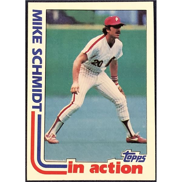 1982 TOPPS BASEBALL MIKE SCHMIDT (HOF)