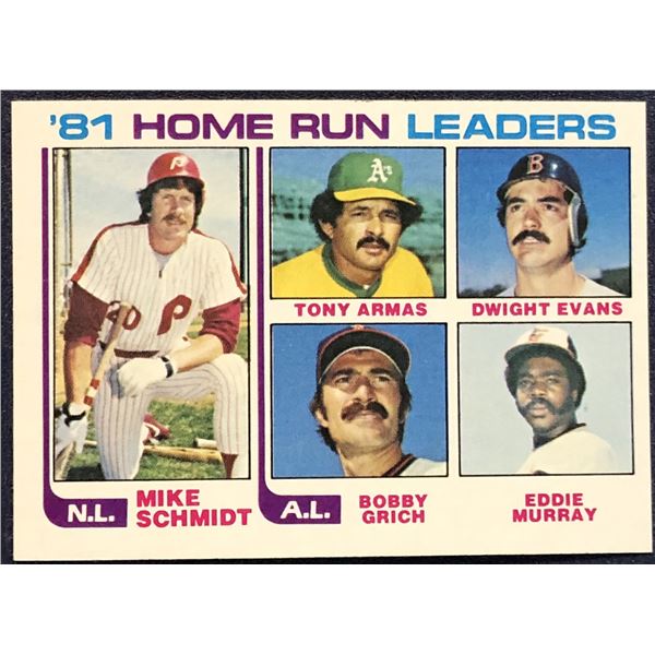 1982 TOPPS BASEBALL MIKE SCHMIDT (HOF)