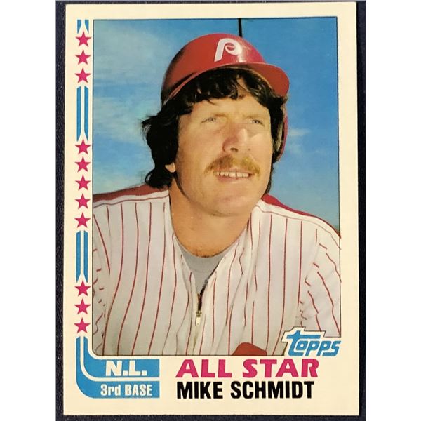 1982 TOPPS BASEBALL MIKE SCHMIDT (HOF)