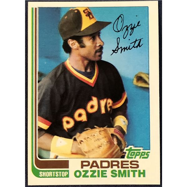 1982 TOPPS BASEBALL OZZIE SMITH (HOF)
