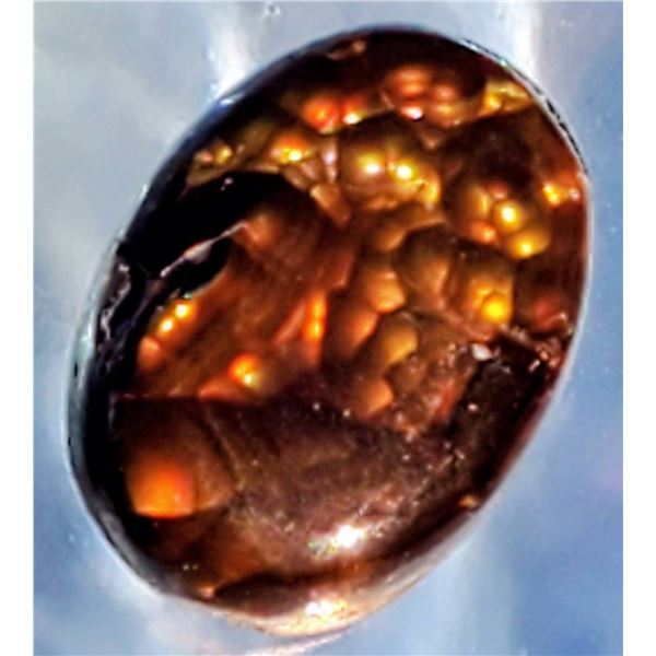 Mexican Fire Agate (5.55 ct, 13.7×10×4.7 mm)