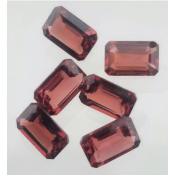 Hessonite Garnet Parcel (3.75 ct total, 6×4 mm)