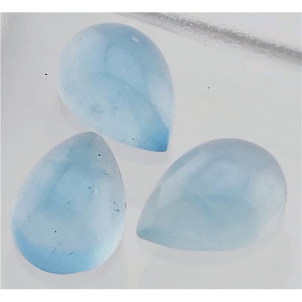 Aquamarine Parcel (17.8 ct total, 14×10 mm)